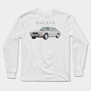 504 Coupé Cabriolet Coupe grey Long Sleeve T-Shirt